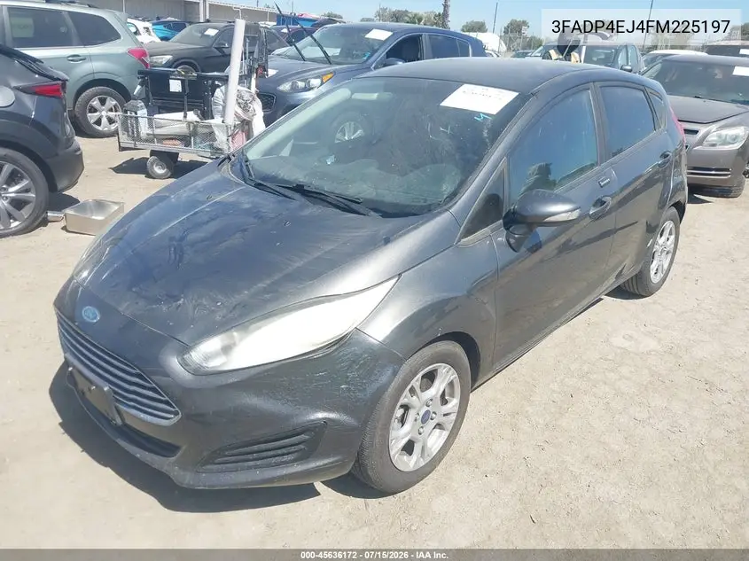 2015 Ford Fiesta Se VIN: 3FADP4EJ4FM225197 Lot: 45636172