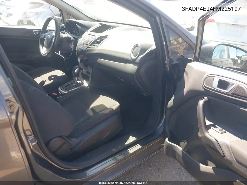 2015 Ford Fiesta Se VIN: 3FADP4EJ4FM225197 Lot: 45636172
