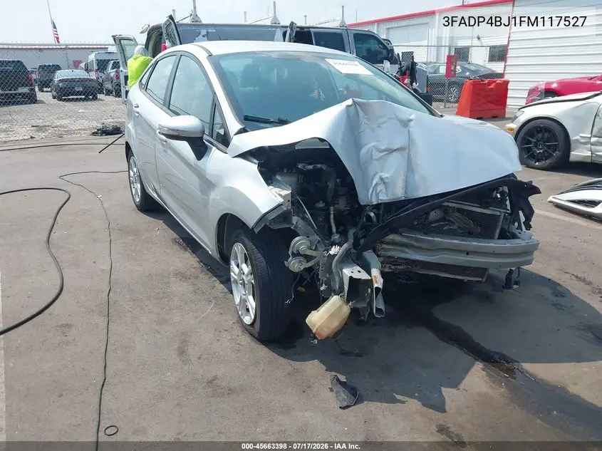 2015 Ford Fiesta Se VIN: 3FADP4BJ1FM117527 Lot: 45663398