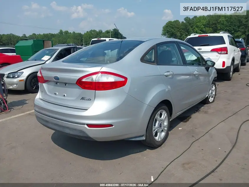 2015 Ford Fiesta Se VIN: 3FADP4BJ1FM117527 Lot: 45663398