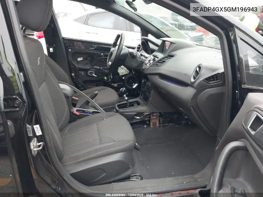 3FADP4GX5GM196943 2016 Ford Fiesta St