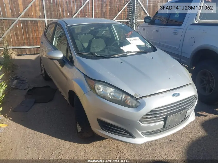 2016 Ford Fiesta S VIN: 3FADP4TJ2GM101062 Lot: 45604863