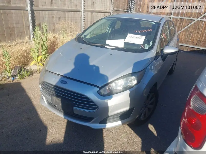 2016 Ford Fiesta S VIN: 3FADP4TJ2GM101062 Lot: 45604863