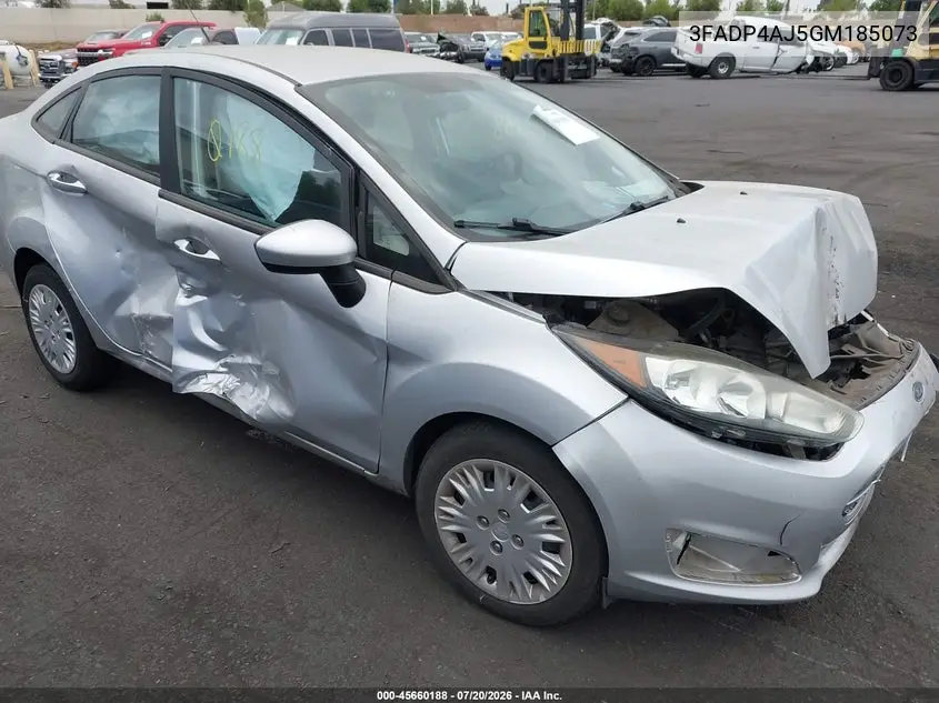 2016 Ford Fiesta S VIN: 3FADP4AJ5GM185073 Lot: 45660188