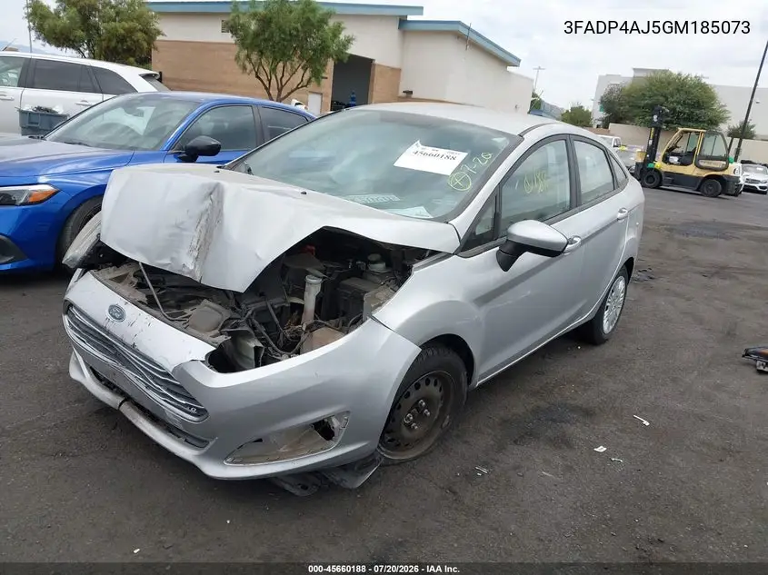 2016 Ford Fiesta S VIN: 3FADP4AJ5GM185073 Lot: 45660188