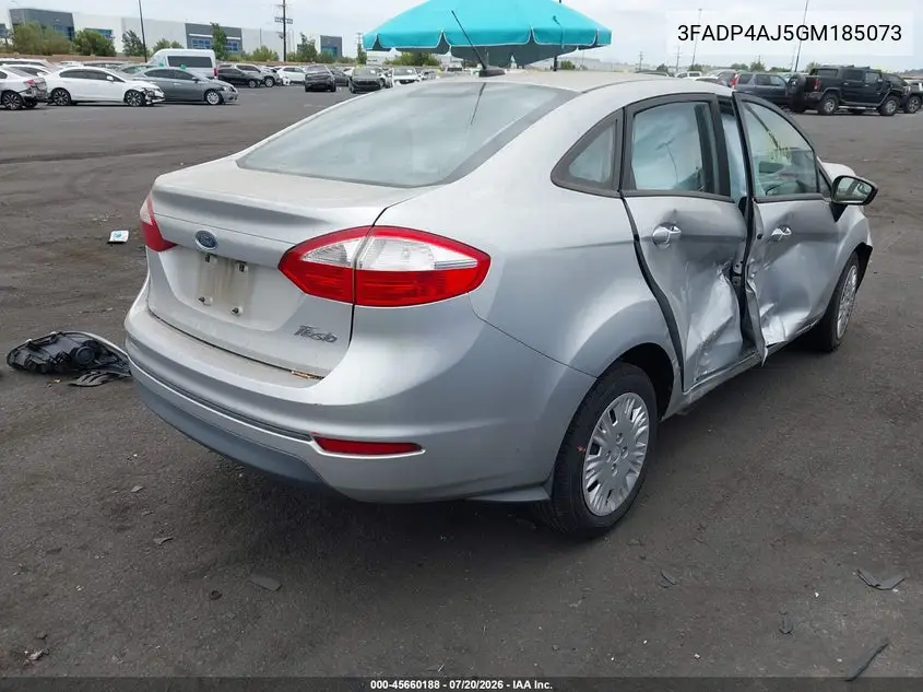 2016 Ford Fiesta S VIN: 3FADP4AJ5GM185073 Lot: 45660188