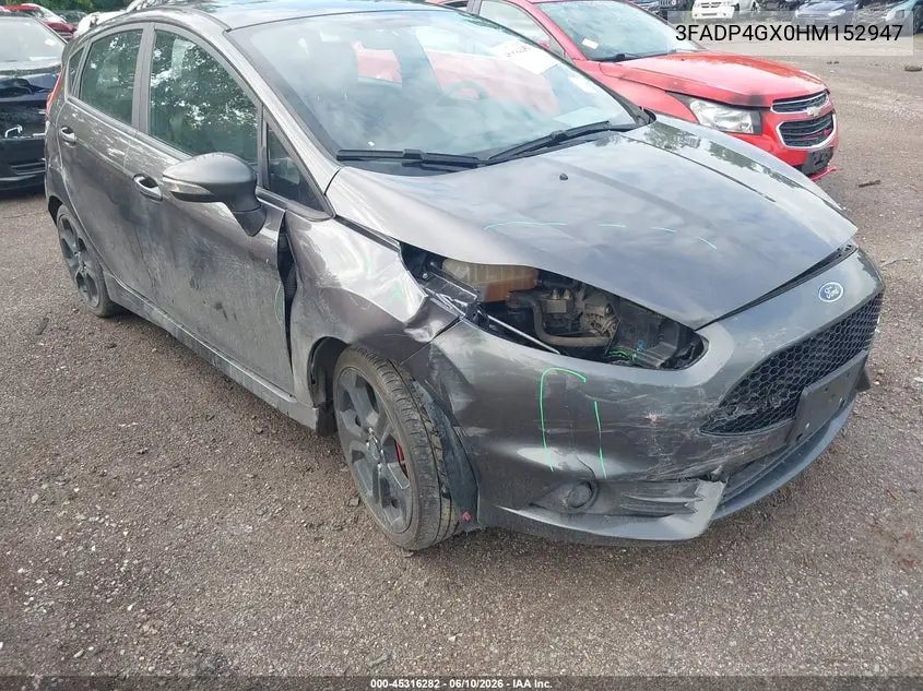 2017 Ford Fiesta St VIN: 3FADP4GX0HM152947 Lot: 45316282