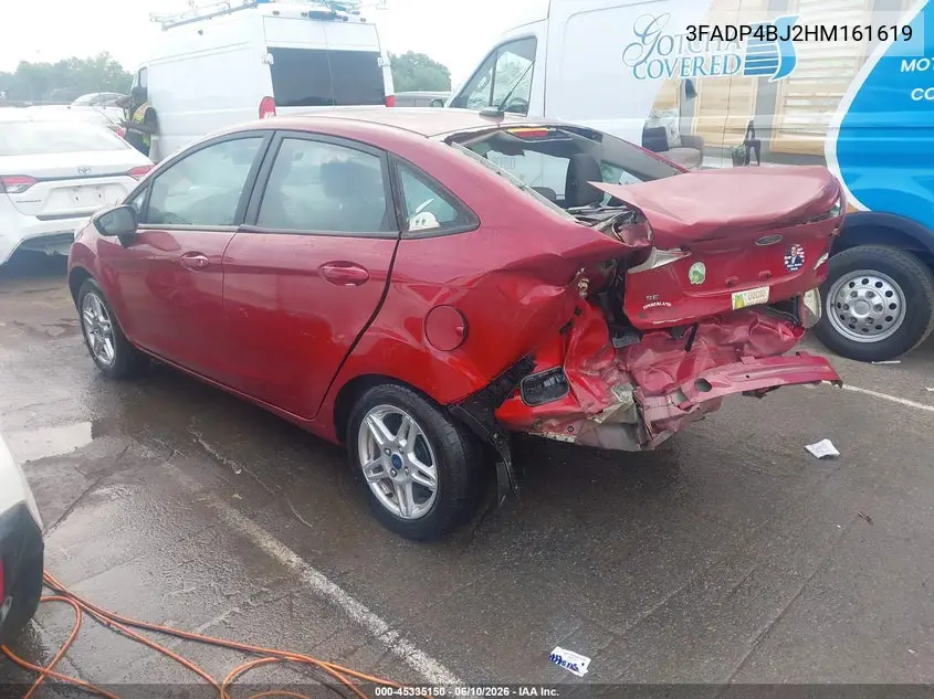 2017 Ford Fiesta Se VIN: 3FADP4BJ2HM161619 Lot: 45335150