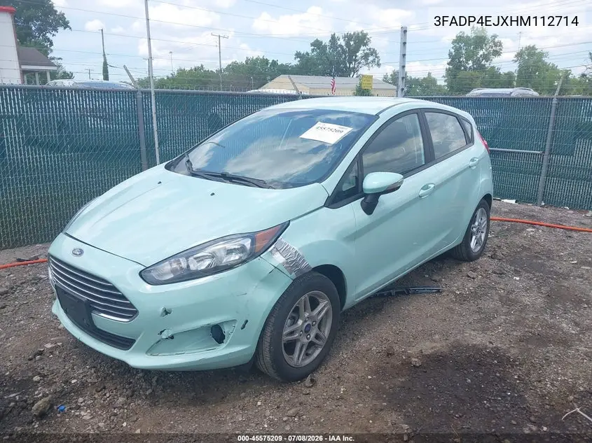 2017 Ford Fiesta Se VIN: 3FADP4EJXHM112714 Lot: 45575209