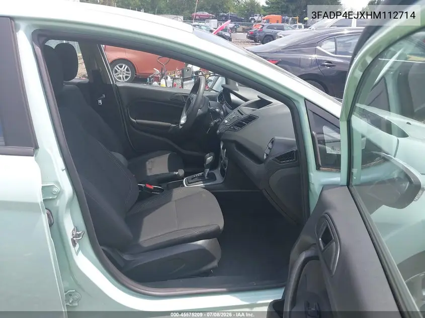 2017 Ford Fiesta Se VIN: 3FADP4EJXHM112714 Lot: 45575209