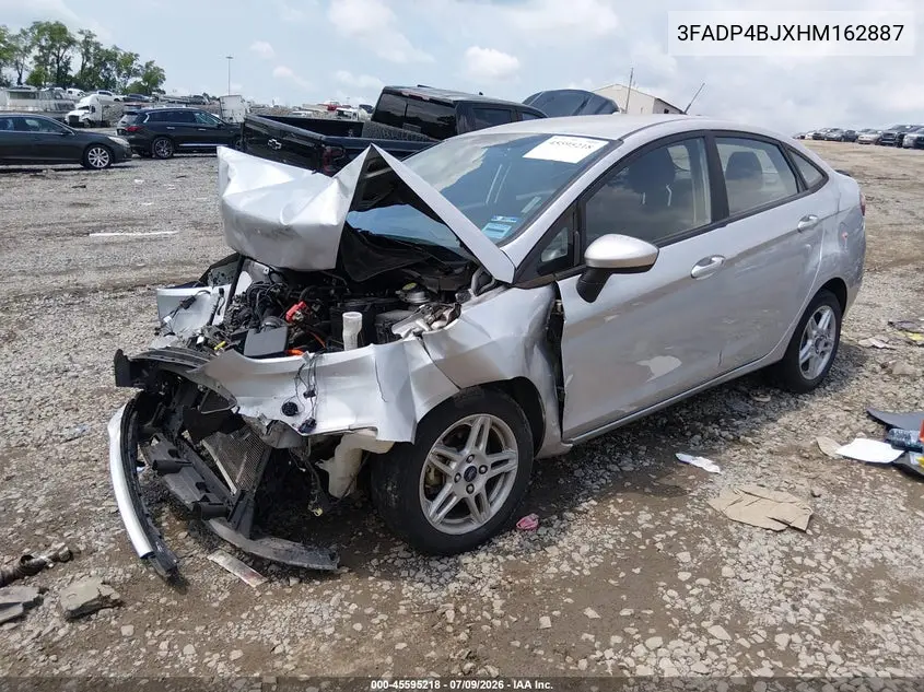 2017 Ford Fiesta Se VIN: 3FADP4BJXHM162887 Lot: 45595218