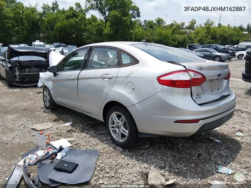 2017 Ford Fiesta Se VIN: 3FADP4BJXHM162887 Lot: 45595218