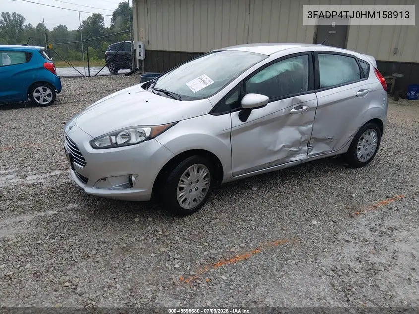 2017 Ford Fiesta S VIN: 3FADP4TJ0HM158913 Lot: 45595680