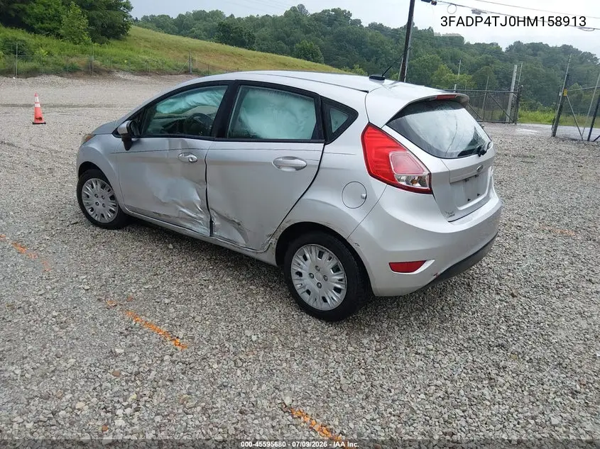 2017 Ford Fiesta S VIN: 3FADP4TJ0HM158913 Lot: 45595680