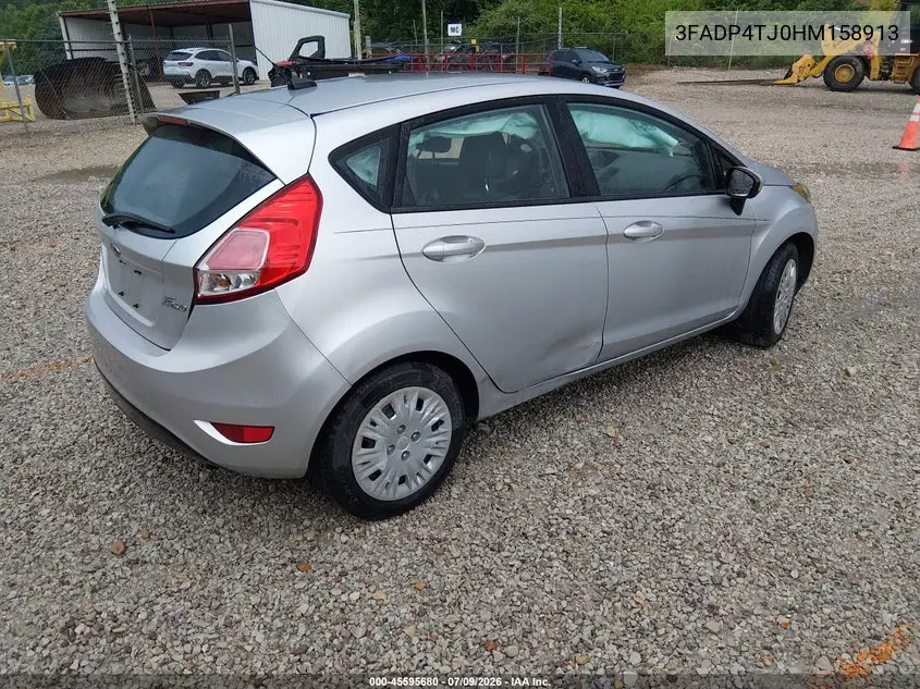 2017 Ford Fiesta S VIN: 3FADP4TJ0HM158913 Lot: 45595680