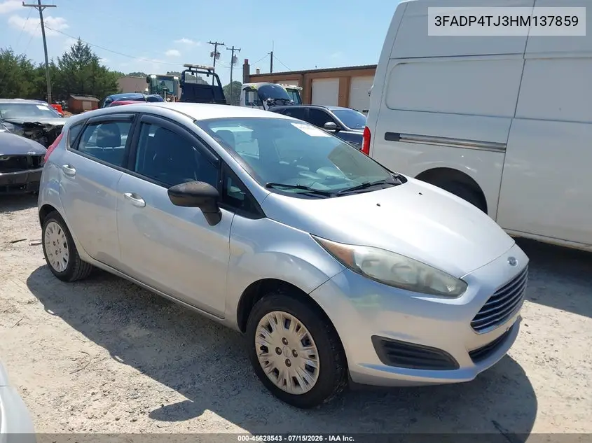 2017 Ford Fiesta S VIN: 3FADP4TJ3HM137859 Lot: 45628543