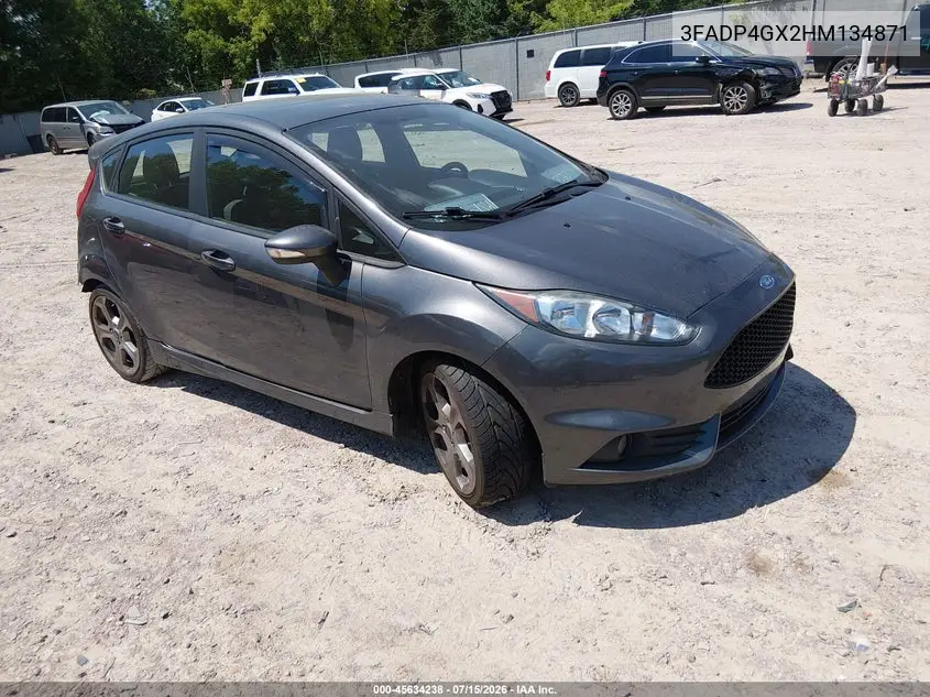 2017 Ford Fiesta St VIN: 3FADP4GX2HM134871 Lot: 45634238
