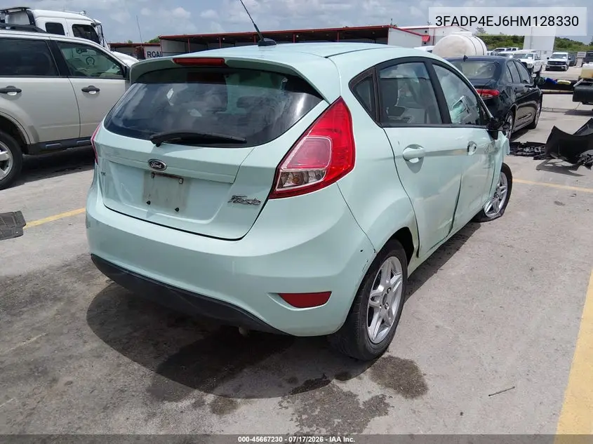 2017 Ford Fiesta Se VIN: 3FADP4EJ6HM128330 Lot: 45667230