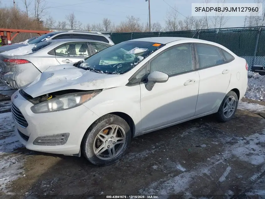 3FADP4BJ9JM127960 2018 Ford Fiesta Se