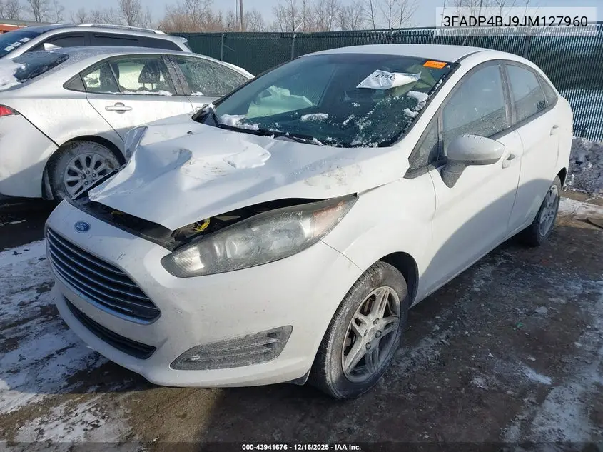 3FADP4BJ9JM127960 2018 Ford Fiesta Se