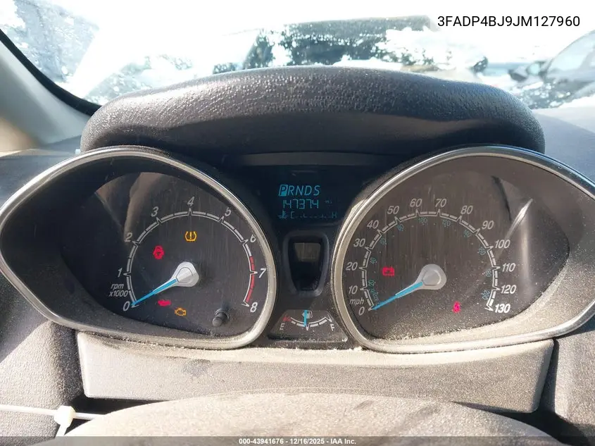 3FADP4BJ9JM127960 2018 Ford Fiesta Se