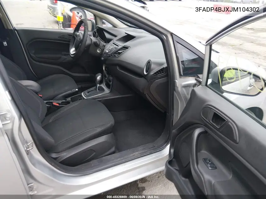 2018 Ford Fiesta Se VIN: 3FADP4BJXJM104302 Lot: 45326989