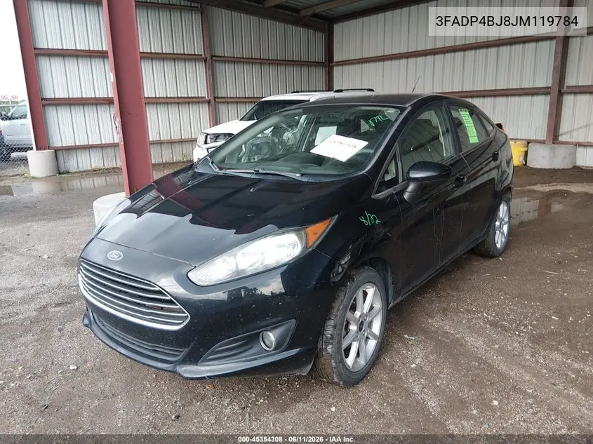 2018 Ford Fiesta Se VIN: 3FADP4BJ8JM119784 Lot: 45354308
