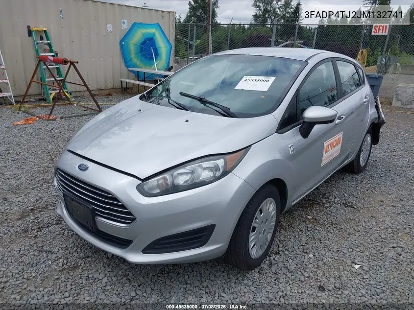 2018 Ford Fiesta S VIN: 3FADP4TJ2JM132741 Lot: 45535000