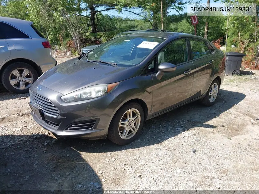 2018 Ford Fiesta Se VIN: 3FADP4BJ5JM139331 Lot: 45552656