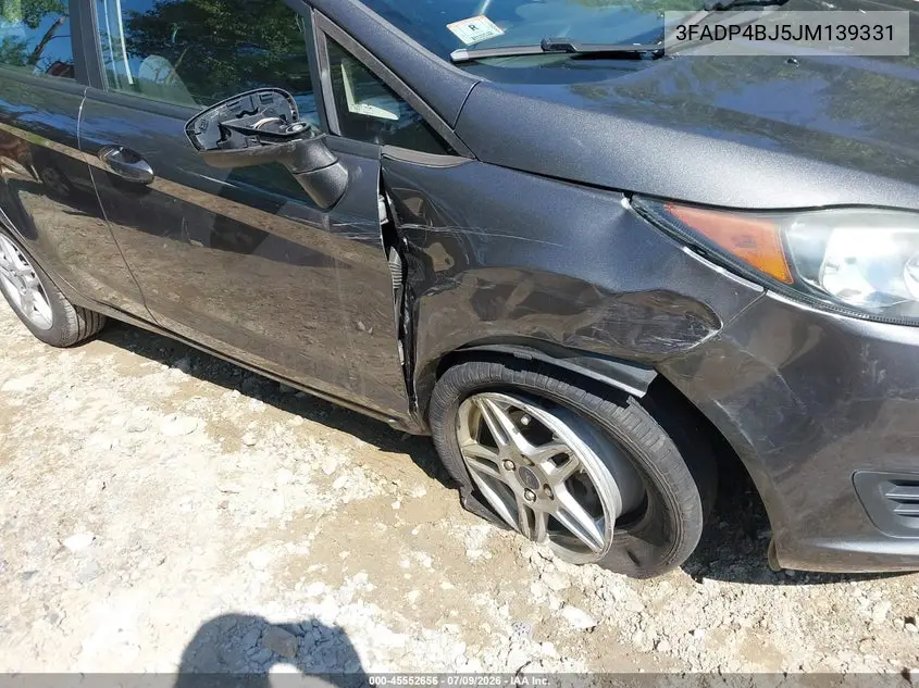 2018 Ford Fiesta Se VIN: 3FADP4BJ5JM139331 Lot: 45552656