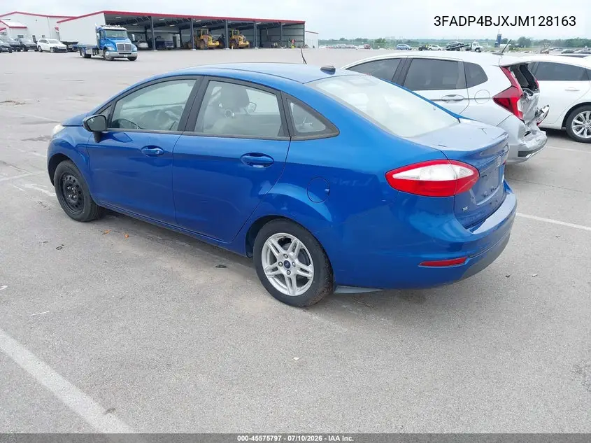 2018 Ford Fiesta Se VIN: 3FADP4BJXJM128163 Lot: 45575797