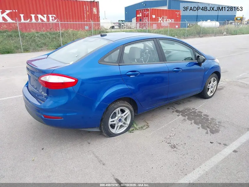 2018 Ford Fiesta Se VIN: 3FADP4BJXJM128163 Lot: 45575797