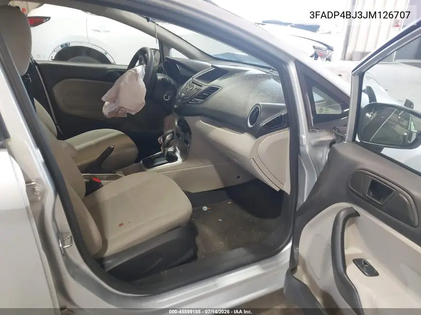 2018 Ford Fiesta Se VIN: 3FADP4BJ3JM126707 Lot: 45599185