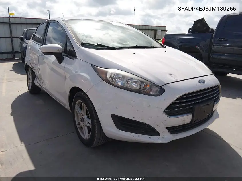 2018 Ford Fiesta Se VIN: 3FADP4EJ3JM130266 Lot: 45599572
