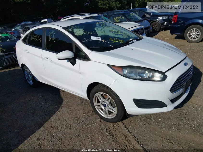 2018 Ford Fiesta Se VIN: 3FADP4BJ4JM124352 Lot: 45620348