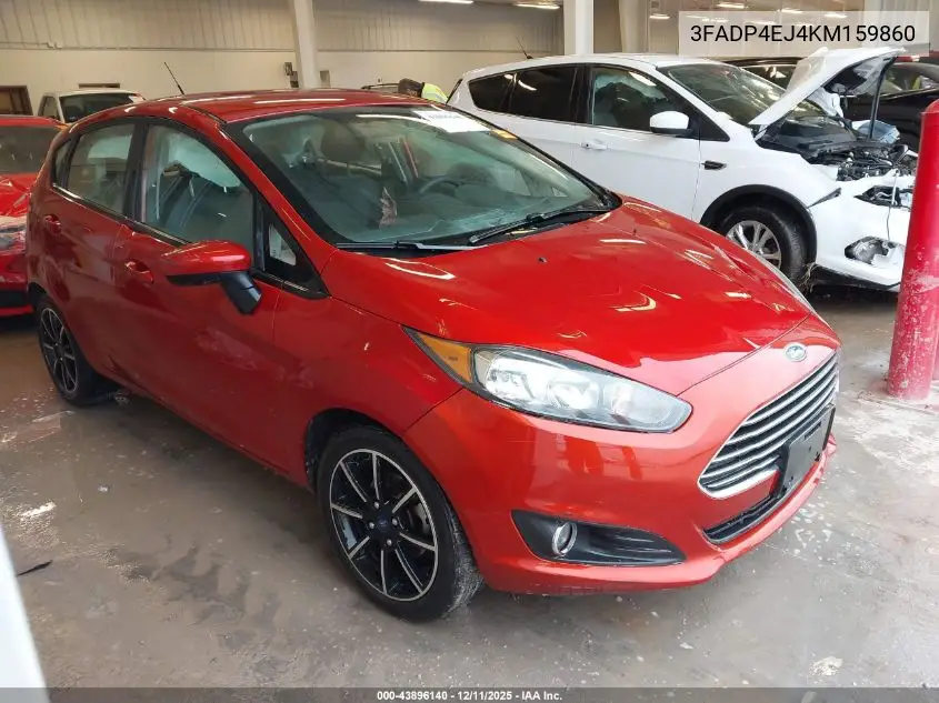 3FADP4EJ4KM159860 2019 Ford Fiesta Se