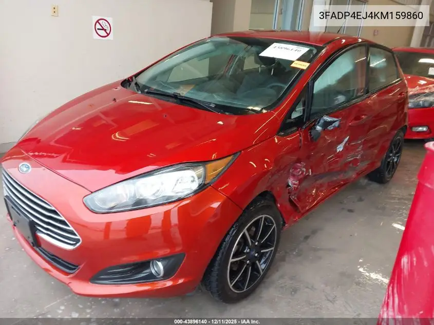 3FADP4EJ4KM159860 2019 Ford Fiesta Se