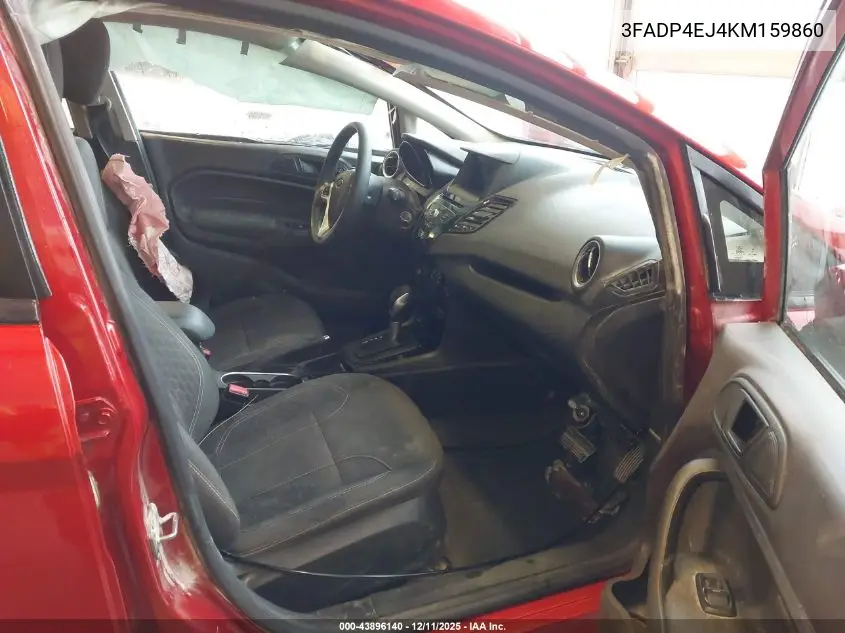 3FADP4EJ4KM159860 2019 Ford Fiesta Se