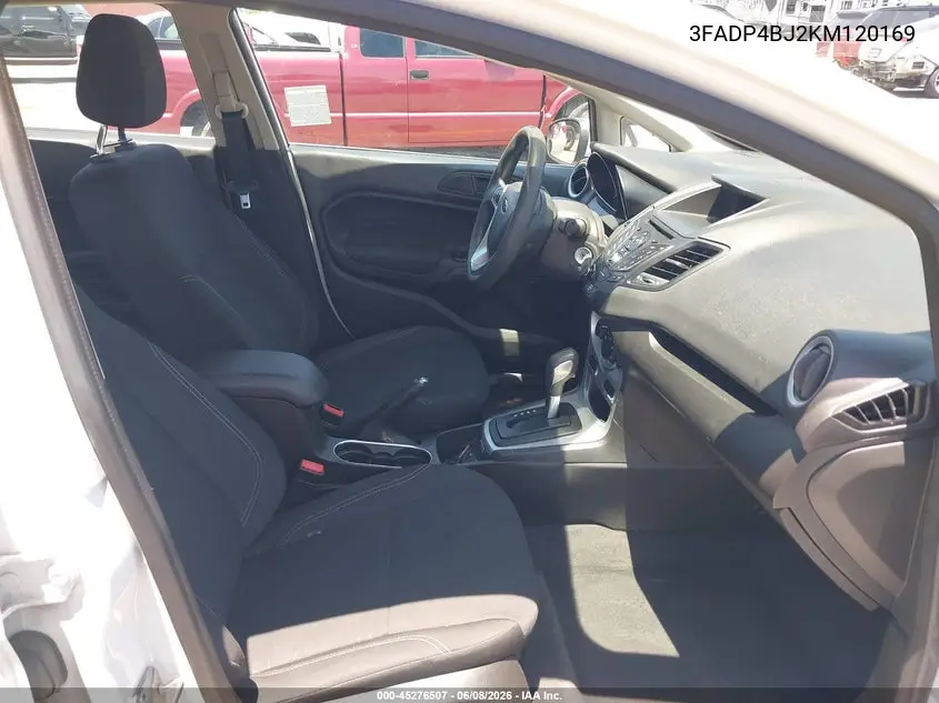 2019 Ford Fiesta Se VIN: 3FADP4BJ2KM120169 Lot: 45276507