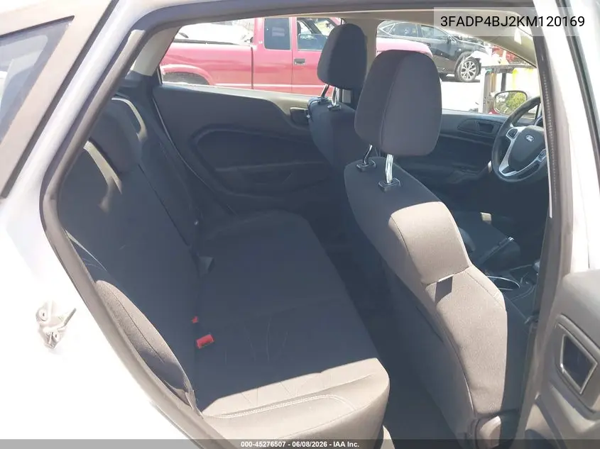 2019 Ford Fiesta Se VIN: 3FADP4BJ2KM120169 Lot: 45276507