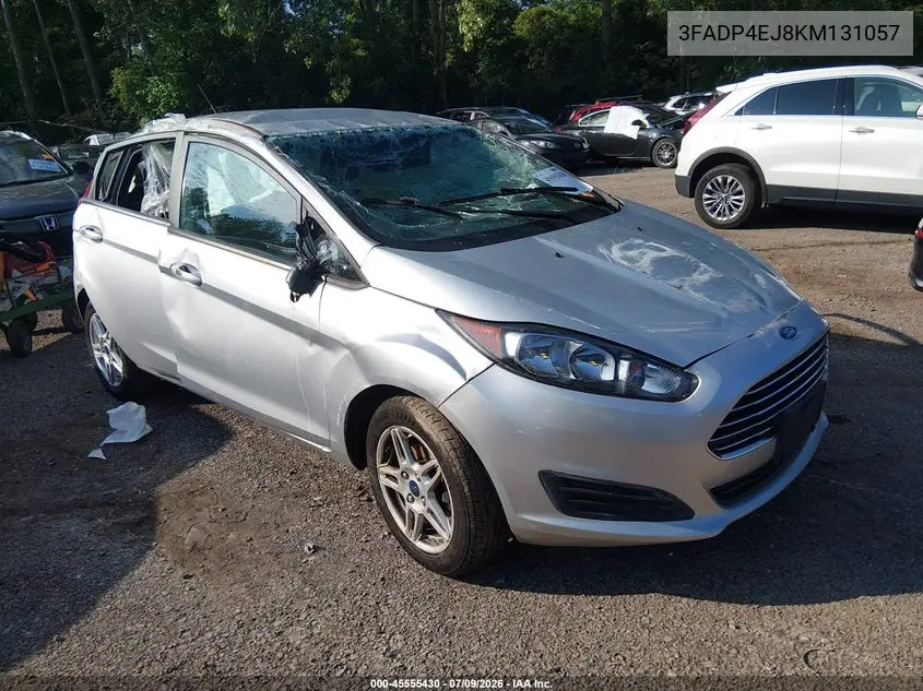 2019 Ford Fiesta Se VIN: 3FADP4EJ8KM131057 Lot: 45555430