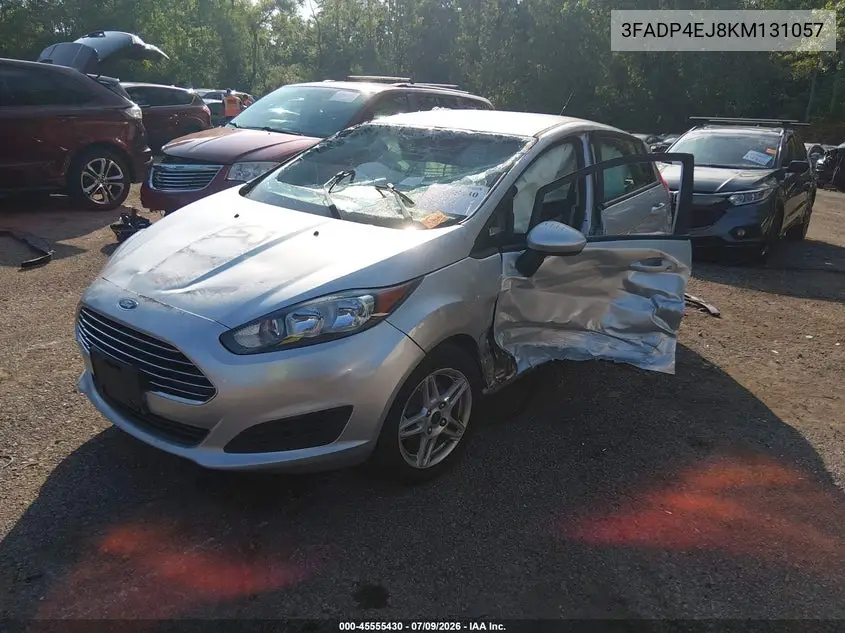 2019 Ford Fiesta Se VIN: 3FADP4EJ8KM131057 Lot: 45555430