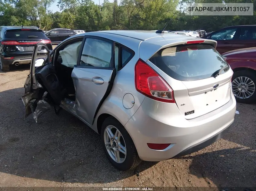 2019 Ford Fiesta Se VIN: 3FADP4EJ8KM131057 Lot: 45555430