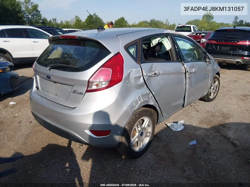 2019 Ford Fiesta Se VIN: 3FADP4EJ8KM131057 Lot: 45555430