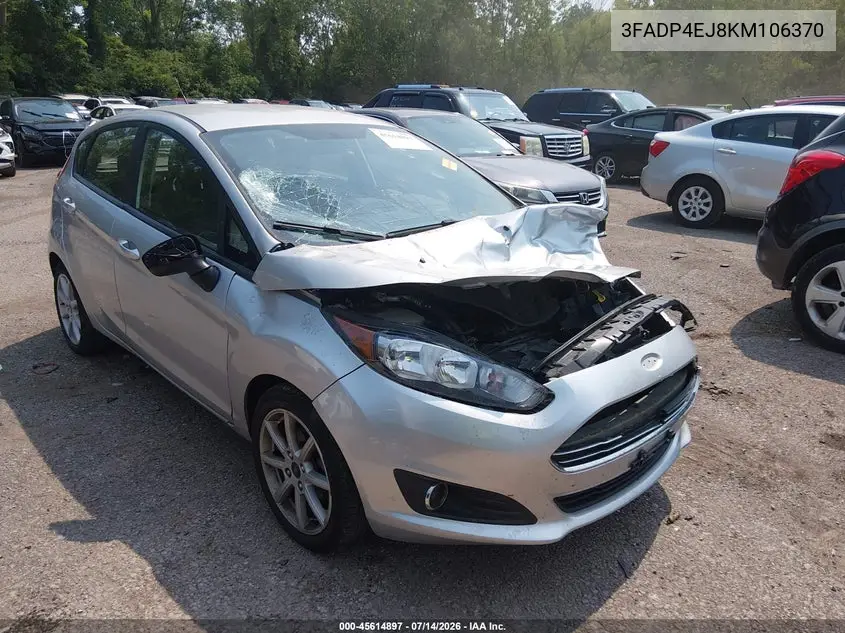 2019 Ford Fiesta Se VIN: 3FADP4EJ8KM106370 Lot: 45614897