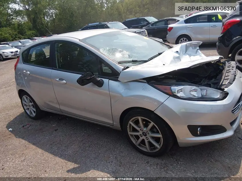 2019 Ford Fiesta Se VIN: 3FADP4EJ8KM106370 Lot: 45614897
