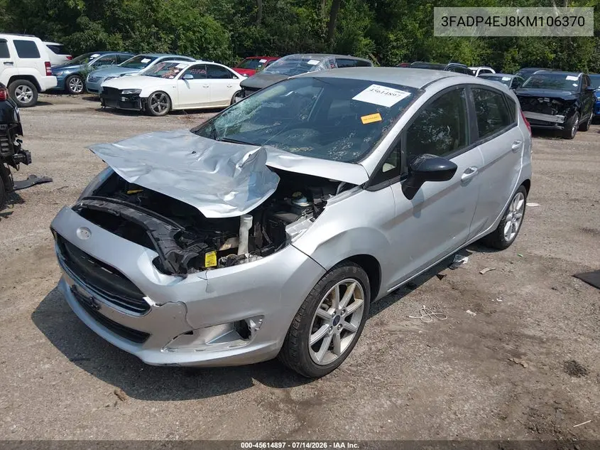 2019 Ford Fiesta Se VIN: 3FADP4EJ8KM106370 Lot: 45614897