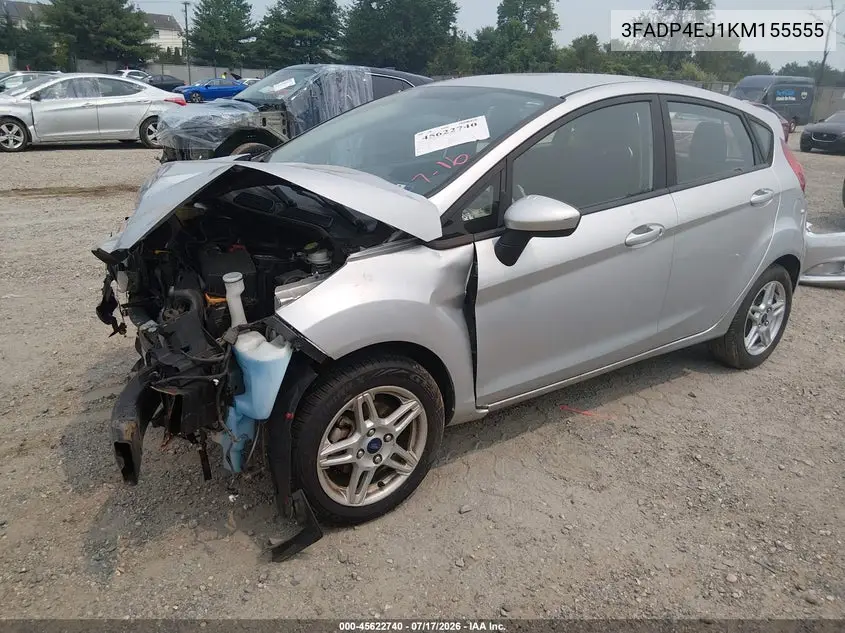 2019 Ford Fiesta Se VIN: 3FADP4EJ1KM155555 Lot: 45622740