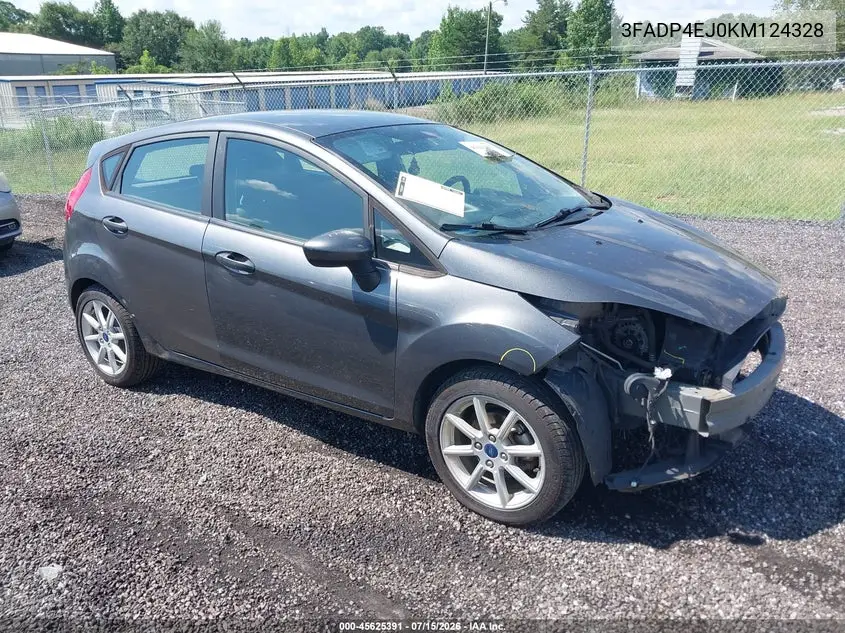 2019 Ford Fiesta Se VIN: 3FADP4EJ0KM124328 Lot: 45625391