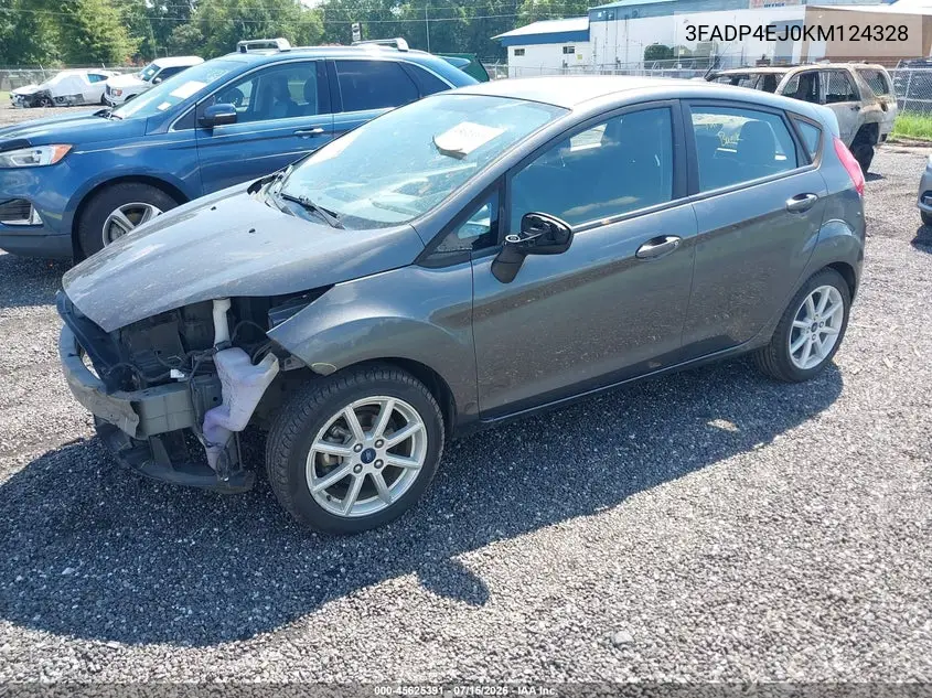 2019 Ford Fiesta Se VIN: 3FADP4EJ0KM124328 Lot: 45625391